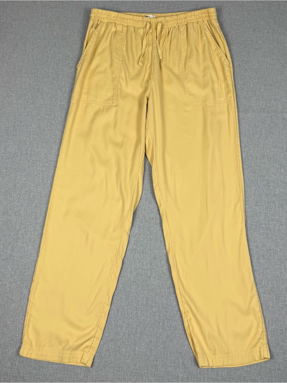 Billabong Beachy Keen Gold Coast Yellow Wide Leg Beach Pants XXL